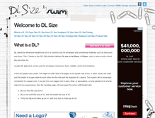Tablet Screenshot of dlsize.com.au